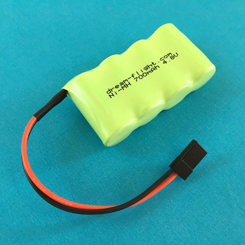 4.8V NiMH 700mAh Rx Battery (Ahi)